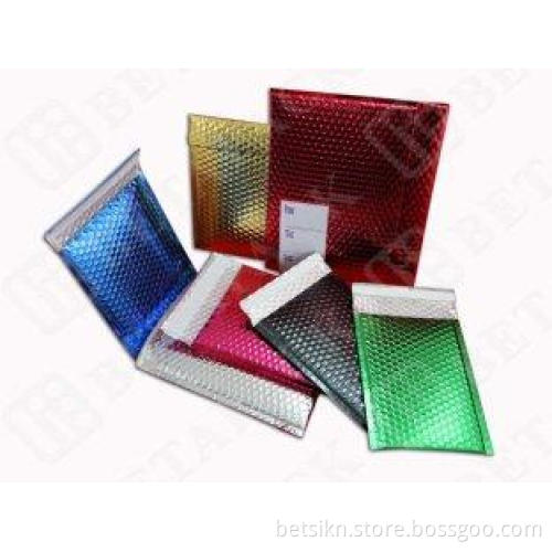Aluminum Metallic Bubble Mailer AS DVD 6.5*10.5